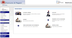 Desktop Screenshot of portale.comunedipagani.it
